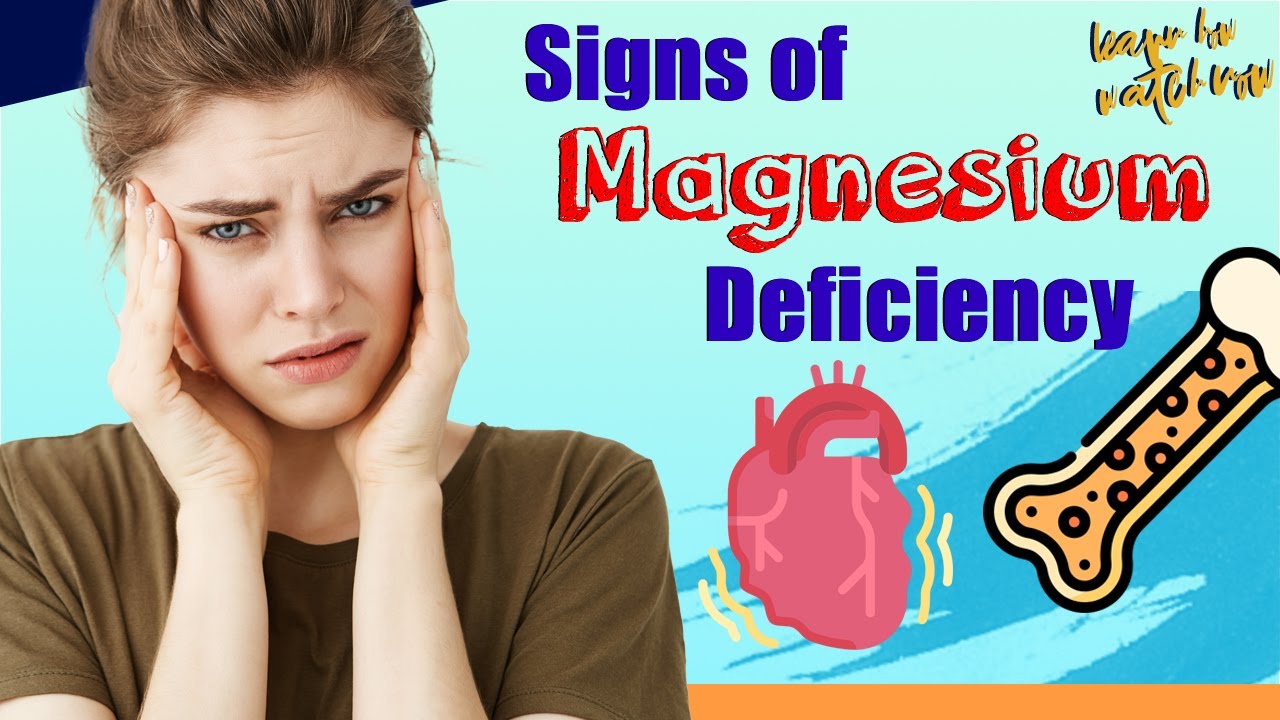 11 Warning Magnesium Deficiency Symptoms You Should Know